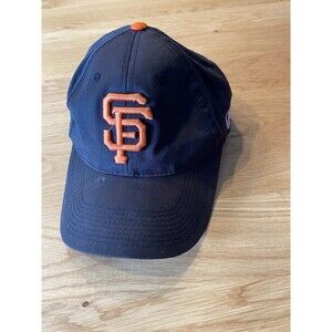 San Francisco Giants Hat Strap Back MLB Black Orange